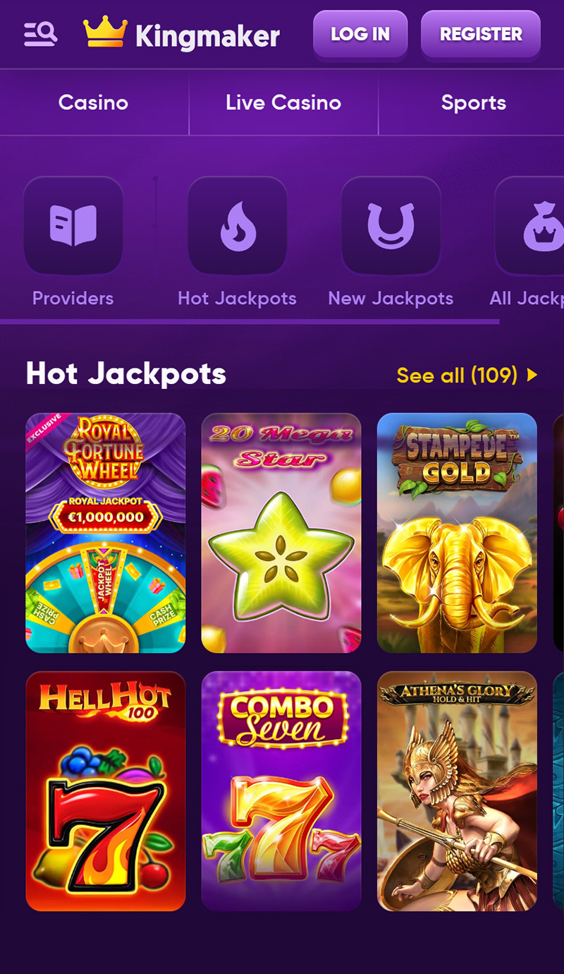 Kingmaker casino
